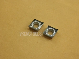 10 insertos de carburo CCGT120408 para cortar insertos de torno de aluminio y cobre - Imagen 1 de 2