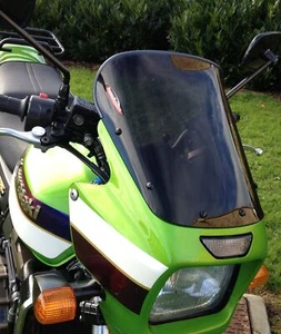 Kawasaki ZRX1200R  01-2005  Dark Tint 335mm High Flip/Tall SCREEN Powerbronze. - Picture 1 of 4