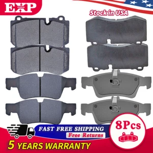 For Mercedes CL600 S600 07-13 Front & Rear Brake Pads Kit Set Ceramic Low Noise - Picture 1 of 6