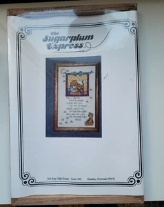 The Sugarplum Express ""Preghiera della buonanotte"" Kit punti croce contati con cornice - Foto 1 di 2