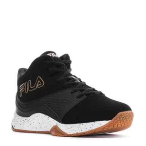 FILA BREAKAWAY MID LACE-UP BASKETBALL TRAINER MEN SHOES BLACK/GOLD SIZE 11.5 NEW - Picture 1 of 8