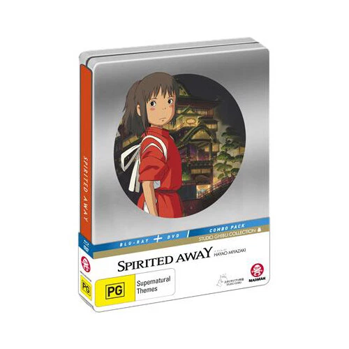 SPIRITED AWAY Blu-Ray + DVD Steelbook Studio Ghibli COLLECTORS EDITION Sealed - Image 1 of 1