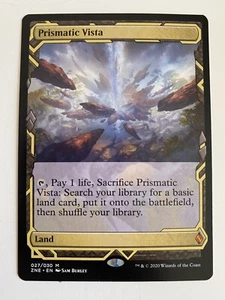 Prismatic Vista (027) *Non-Foil* EXPEDITION Masterpiece ZNR MT/NM Zen. Rising - Picture 1 of 3
