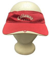 NWOT Callaway Golf Embroidered Adjustable Visor Hat New!