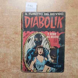 DIABOLIK DAS GENIE DES VERBRECHENS Jahr II Nr. 5 ASTORINA 5. Mai 1963 GIUSSANI - Bild 1 von 5