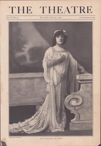 Julia Marlowe como Julieta - enero de 1905 - estampado original de teatro - Imagen 1 de 1