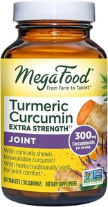 Turmeric Strength for Joints, 60 Tabs, MegaFood, Inflammation, Joints Support - Picture 1 of 3