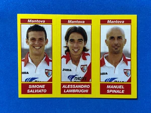 Figurine Calciatori Panini 2009-10 2010 n.587 Salviato/Lambrughi/Spinale Mantova - Imagen 1 de 1