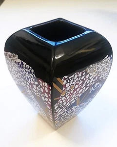 60s Vintage Retro GS GERMANY 212/20 Vase Black 1960er - Bild 1 von 7