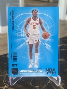 2020-21 PANINI NBA HOOPS ARRIVING NOW SS-2 IMMANUEL QUICKLEY ROOKIE RC NY KNICKS