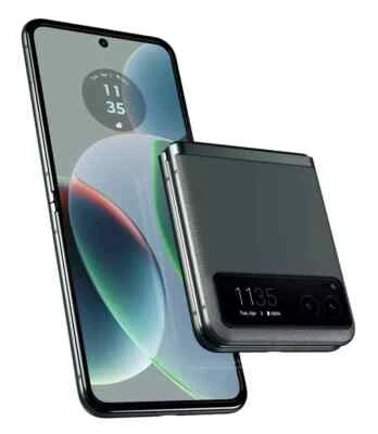 Motorola Razr 40 256GB 5G Unlocked Phone Sage Green, 99% Battery Health, GOOD B+ - Image 1 of 2