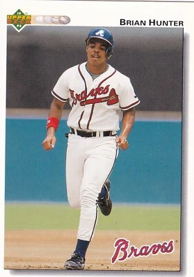 1992 Upper Deck #366 Brian Hunter Montreal Expos + Yes 4 Free Mystery Cards - Image 1 of 2