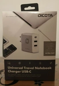 Dicota Universal Travel Notebook Charger USB-C - Bild 1 von 4