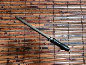FISCHER ACIER EXTRA HONSTAHLSTANGE - WETZSTAHL MADE IN FRANCE 9" Stab - Bild 1 von 13