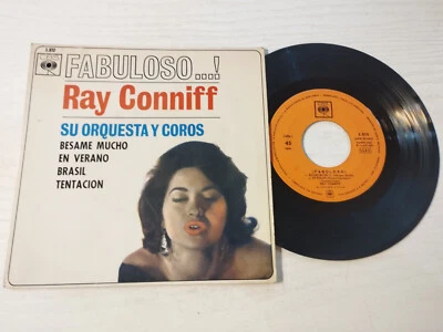 Ray Conniff Fabulous Besame Mucho Brazil CBS 1962 - Single LP vinyl 7 " VG/VG - Image 1 of 3