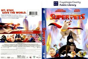 DC League of Super-Pets (DVD, 2022) Dwayne Johnson, Kevin Hart, Keanu Reeves