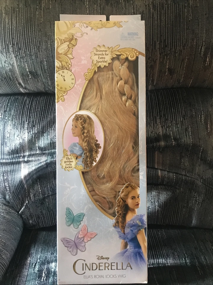 Cinderella Live Action 82060 Ella Royal Locks Wig Costume