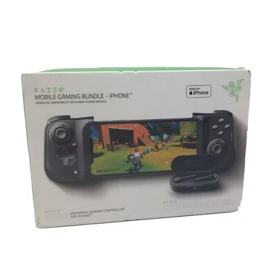 RAZER Kishi Gaming Controller Hammerhead Earbuds Mobile Gaming Bundle iPhone - Image 1 of 4