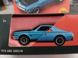 MATCHBOX 2024 MOVING PARTS 1970 AMC JAVELIN BLUE - Picture 1 of 3