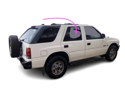 Ajuste: Isuzu Rodeo 1991-1997, Honda Passport pasajero puerta trasera derecha vidrio Foto 1 de 4