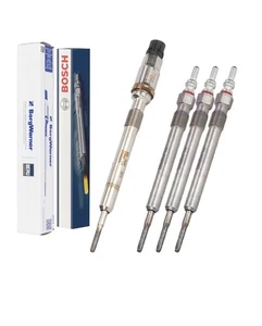 Genuine BERU BOSCH Glow Plugs Pressure Sensor Set for VW Audi Skoda Seat OEM New - Picture 1 of 6