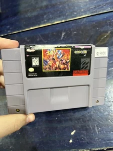 Final Fight 3 Super Nintendo SNES Authentic Tested Label Has Wear - Picture 1 of 5
