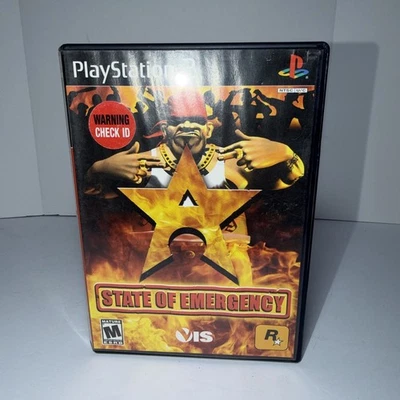 State of Emergency (Sony PlayStation 2 PS2, 2003) Sin Manual - Probado Foto 1 de 3