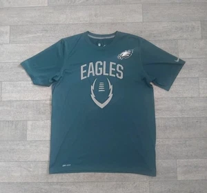Nike NFL Dri-FIT Philadelphia Eagles T-Shirt Size M Fall 2015 Green - Picture 1 of 9