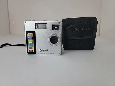 Polaroid PDC 3030 3.2 Megapixel VTG Digital Compact Camera Ex Cond Parts Only E3 - Image 1 of 4