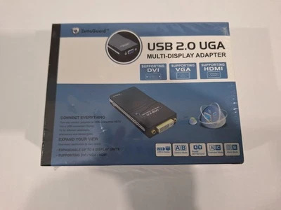 ZettaGuard USB 2.0 UGA Muti-Display Video Graphics Adapter - DVI/VGA/HDMI - Image 1 of 4