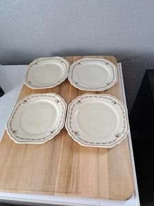 Vtg Bavarian Elfenbein Bread Plates Set Of 4 - Picture 1 of 4