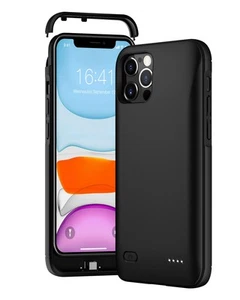 Back Clip Battery Case for iPhone 12 Series | Large Capacity Charger with Multi- - Photo 1 sur 11