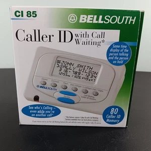 New/Open Box BellSouth CI 85 Caller ID W/Call Waiting and 80 Caller ID Memory - Picture 1 of 6