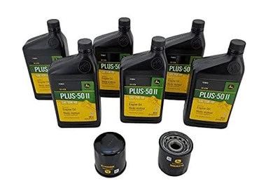 John Deere Original Equipment 1023E/1025R/1026R Double Oil Change Kit - TY26674B - Image 1 of 4