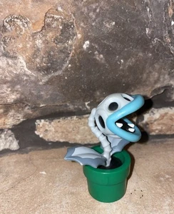 Nintendo Super Mario Bros Bone Piranha Plant personaggio da collezione JAKKS 2018 - Foto 1 di 7