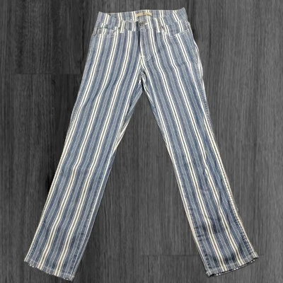 7 для всего человечества 25 дюймов Pantalones Rectos de Rayas Azules Mujer Talla 25  - Изображение 1 из 4