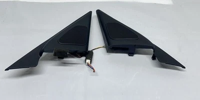 Par de molduras de cubierta de altavoz tweeter puerta Hyundai Sonata 2006-2008 ✅ OEM Foto 1 de 4