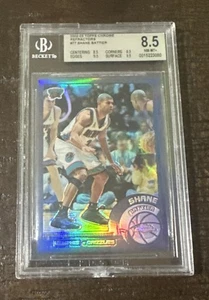 2002-03 Topps Chrome Refractor #77 Shane Battier Grizzlies BGS 8.5 NM-MT+ - Picture 1 of 2
