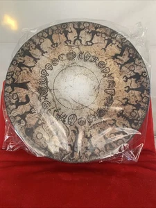 Instrumentale keltische Schamane Mondtrommel mit Trommelstock Klangheiler (B/R 20) - Bild 1 von 8