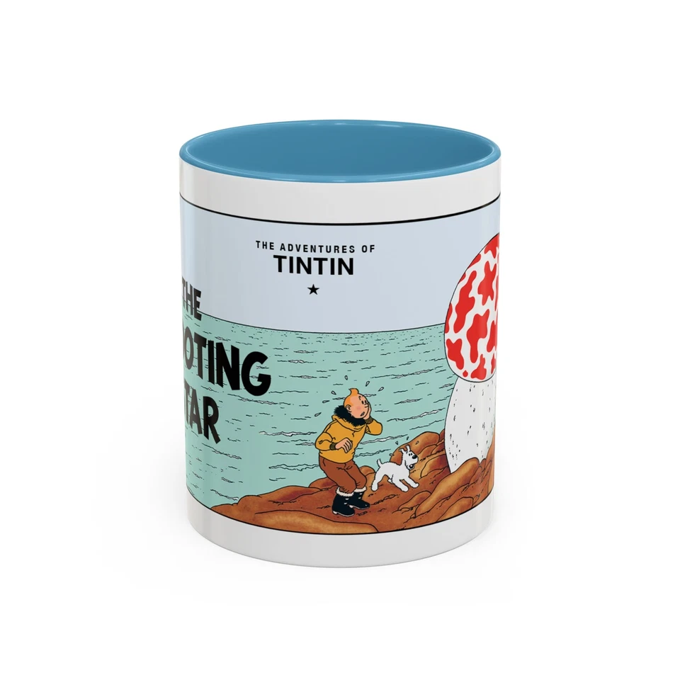 Tin-tin: The Shooting Star 11 盎司马克杯 — 第 1/1 张图片