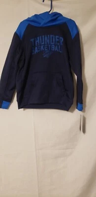 Oklahoma City OKC Thunder NBA Hoodie Kids Size Large Boys New With Tags  - Image 1 of 4