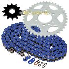 Blue O-Ring Drive Chain & Sprockets Kit for Suzuki LT250S Quadsport 250 1989 90