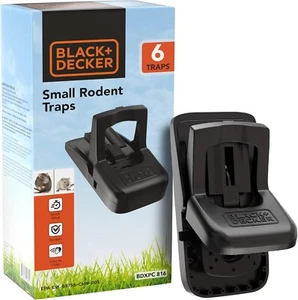 6 Pack Heavy Duty Mouse Traps - Rat, Mice Killer Snap Traps for Rodent Control - Picture 1 of 7