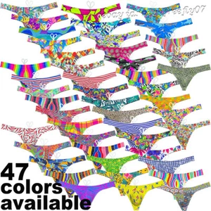 Men's Art Swimwear Surf Beach Swimsuit Brazilian Bikini Bulge Pouch Swim Thong - Picture 1 of 210