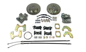 Ford 8"" o 9"" cojinete pequeño conversión freno de disco trasero con frenos de estacionamiento - Imagen 1 de 3