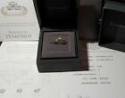 Beaverbrooks 9ct White Gold Diamond Solitaire Ring Engagement Ring.. RRP 1350