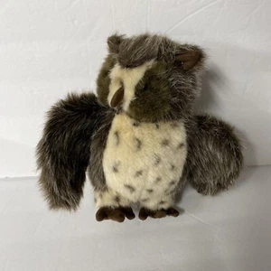 Vintage Mary Meyer Brown Owl Plush Spread Wings Turned Head 1997-8” - Picture 1 of 8