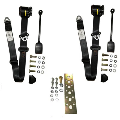 Cinturón de seguridad delantero retráctil para Mazda RX7 FD 1989-93 2 puertas cupé Foto 1 de 3