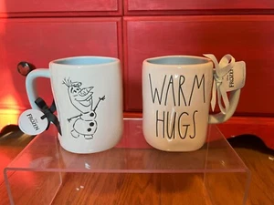 NEW Disney Rae Dunn Olaf Warm Hugs Frozen coffee mug NWT - Picture 1 of 16