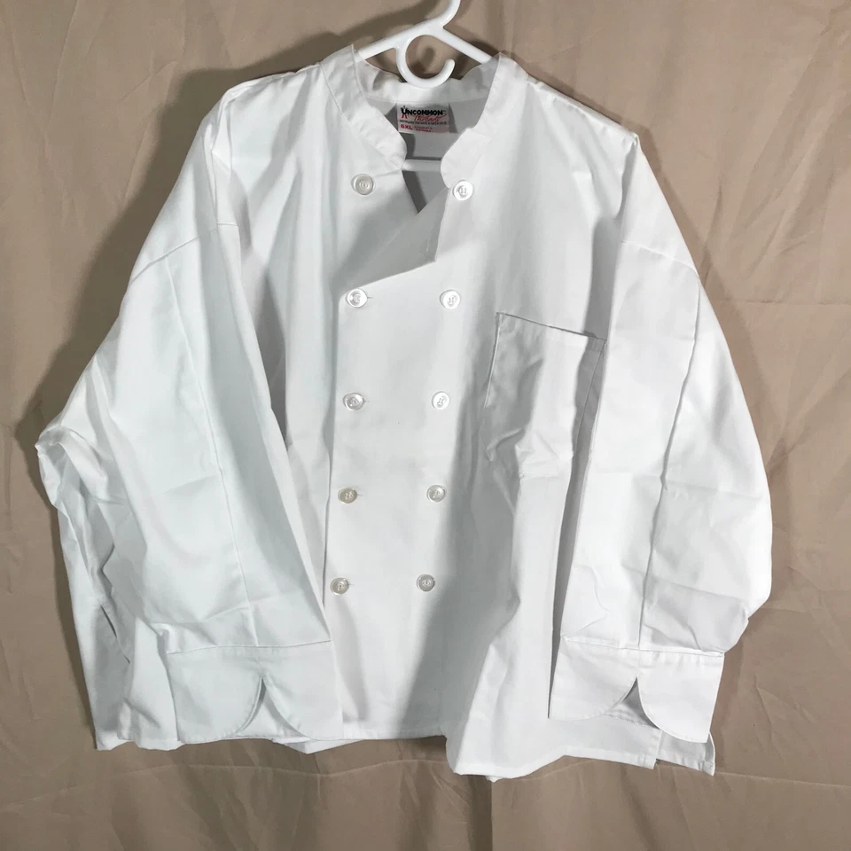 Uncommon Threads CHEF 's Coat White  6XL EXCELLENT mens unisex Chef - Image 1 of 4